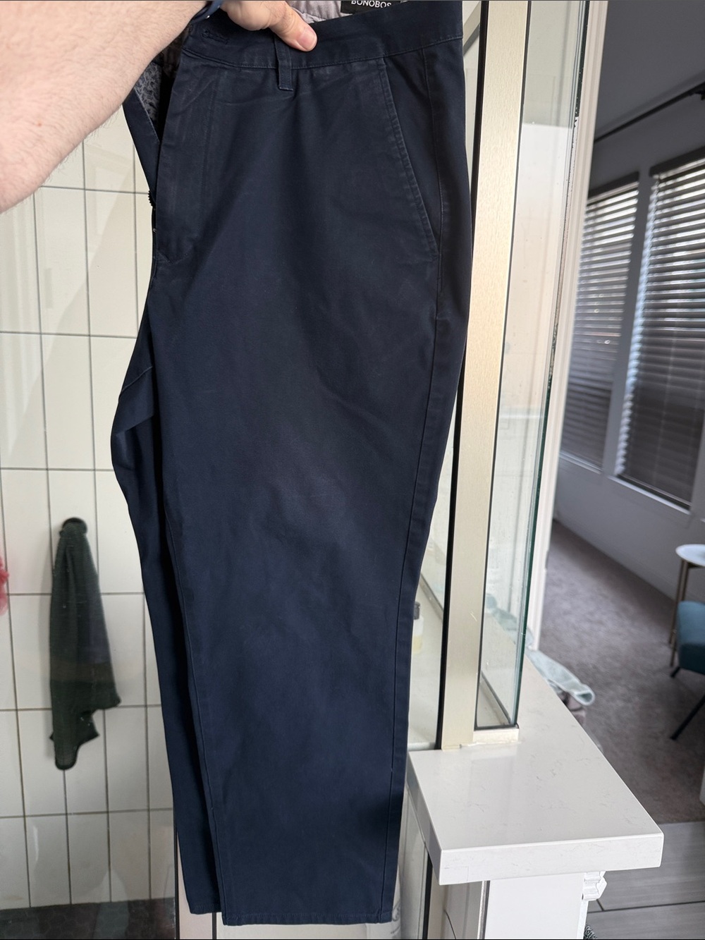 Bonobos Slim Navy Chino Pants